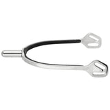 SPURS SLIMLINE BOOTPROTECT, 
STAINLESS STEEL 25MM ROUNDED NECK