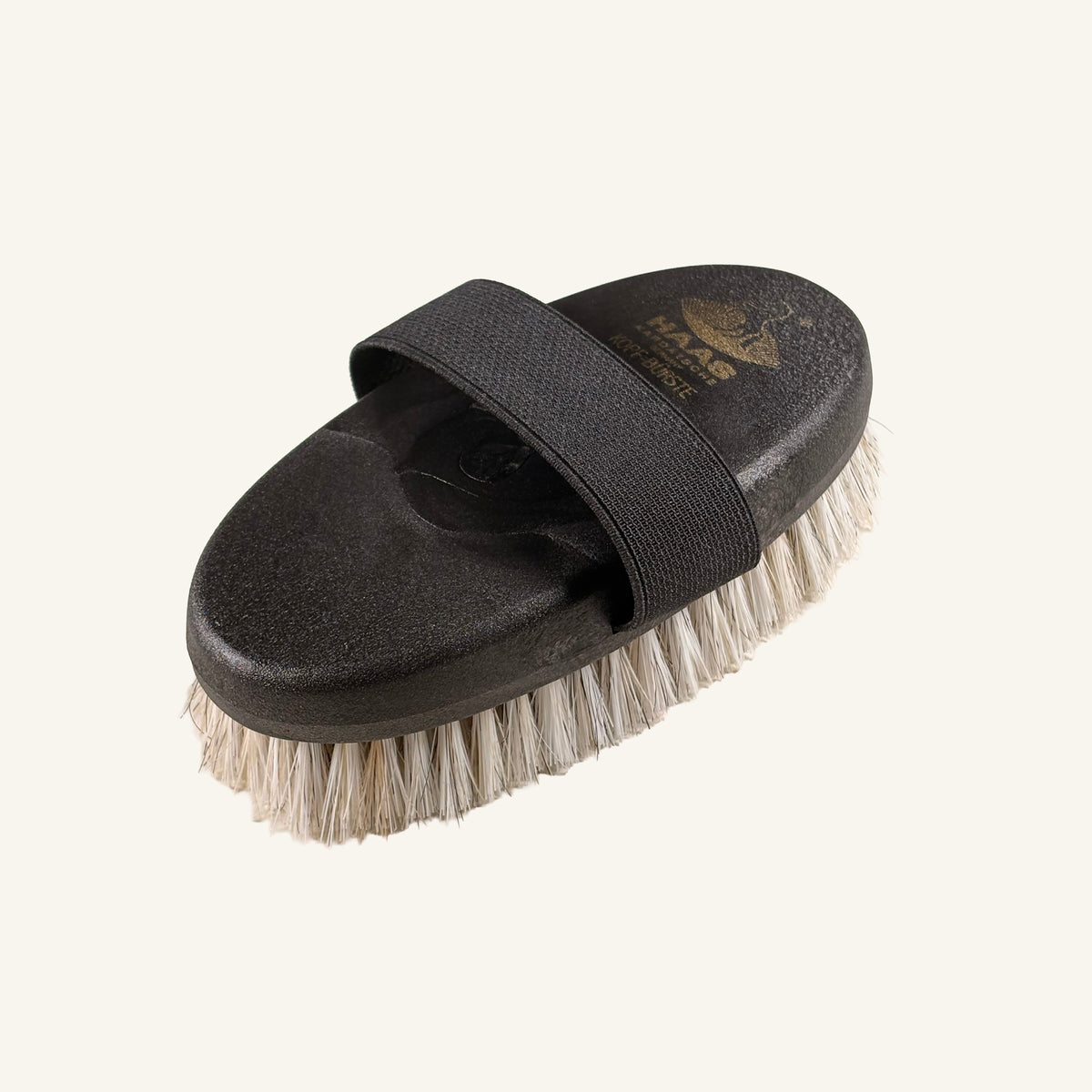 Haas Kopfbürste Face Brush – Medium-soft, White Bristle