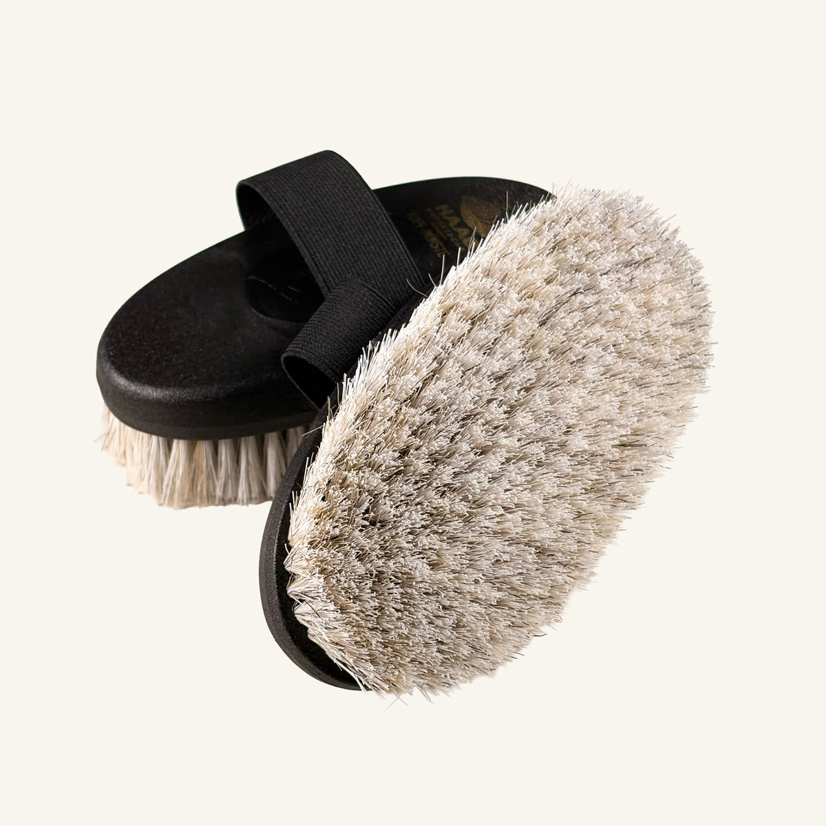 Haas Kopfbürste Face Brush – Medium-soft, White Bristle