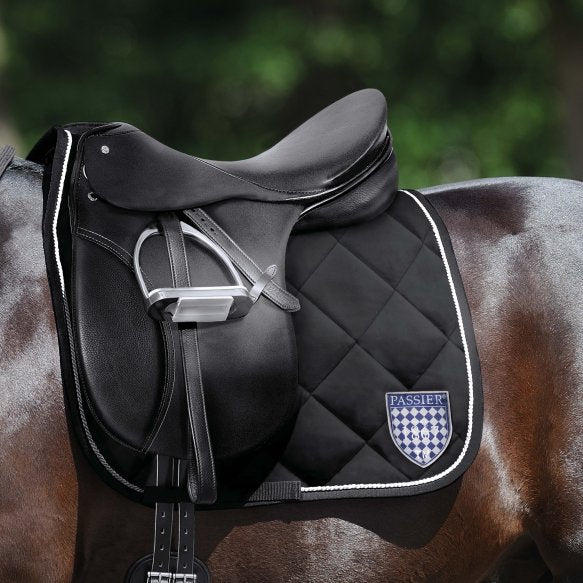 Sangle de dressage anatomique pour cheval HFI - Noir - 70 cm Sangle de dressage anatomique pour cheval HFI - Noir - 70 cm