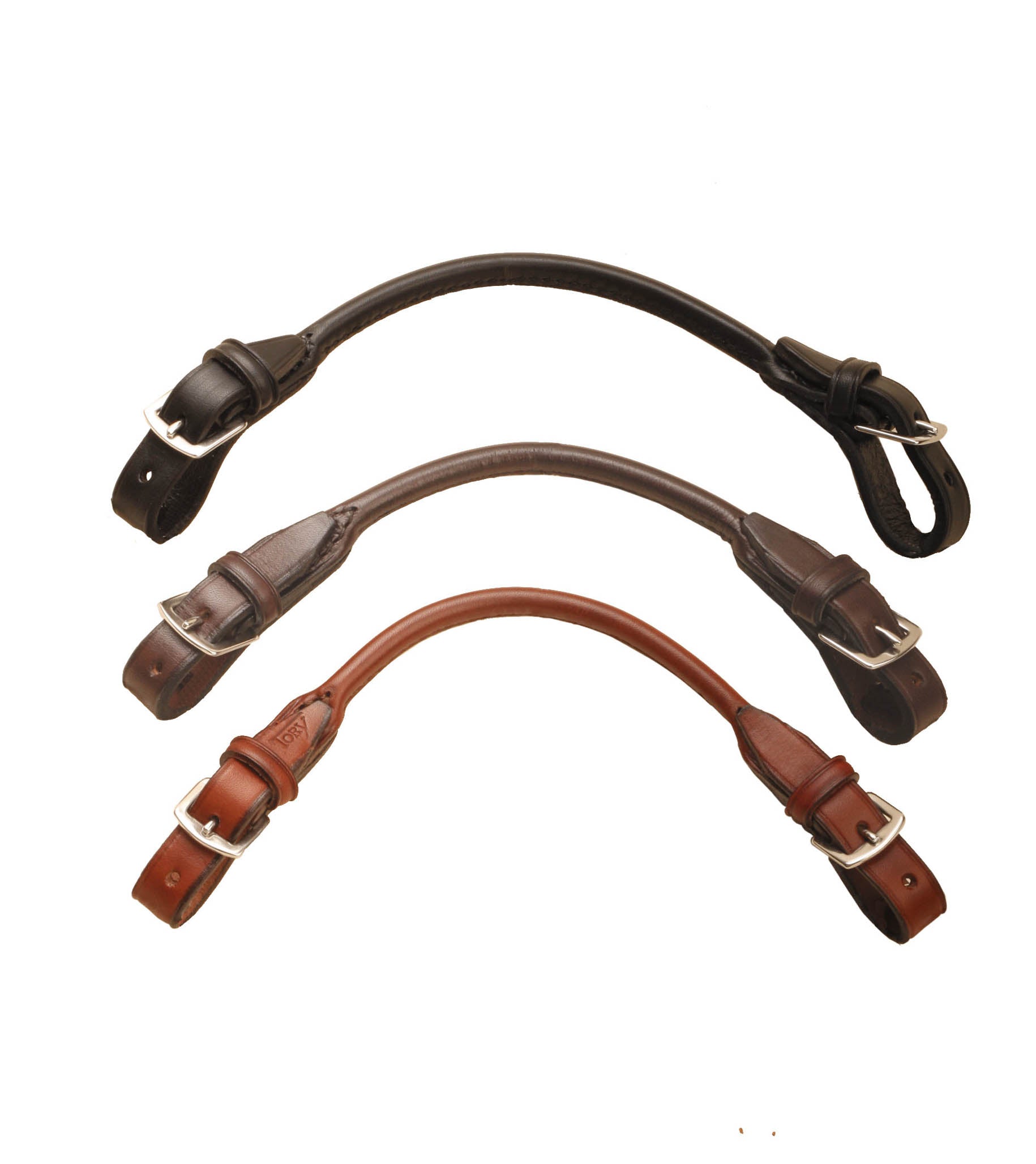 leather grab strap with buckle for saddles