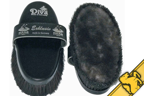 Diva horse brush by Haas Germany
