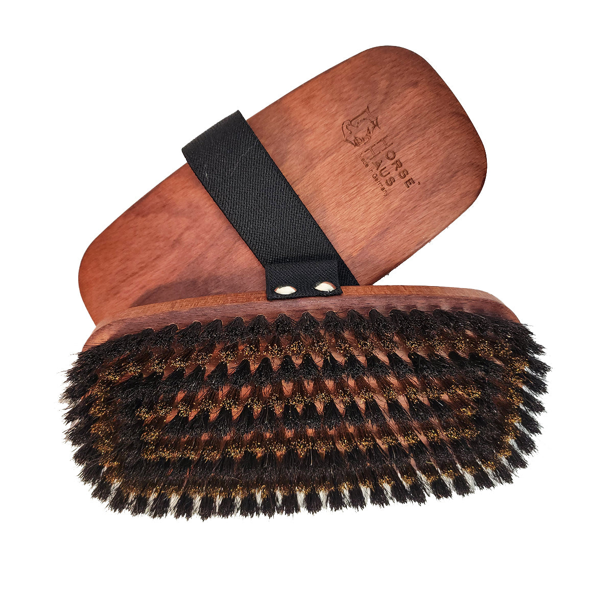 Stiff Horse Brush 'Curly 2'  Brush with Brass – HorseHaus - Fine  Equestrian Supplies